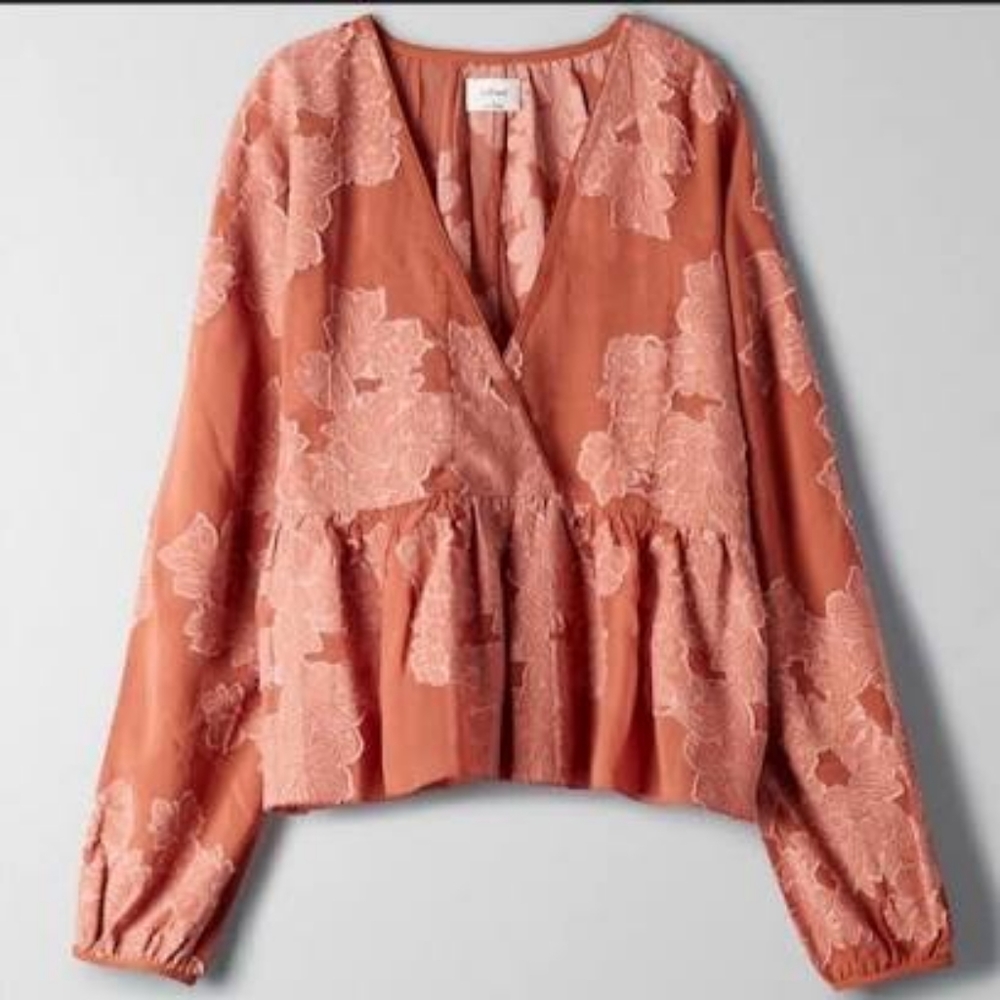 SOLD | WILFRED PEPLUM BLOUSE